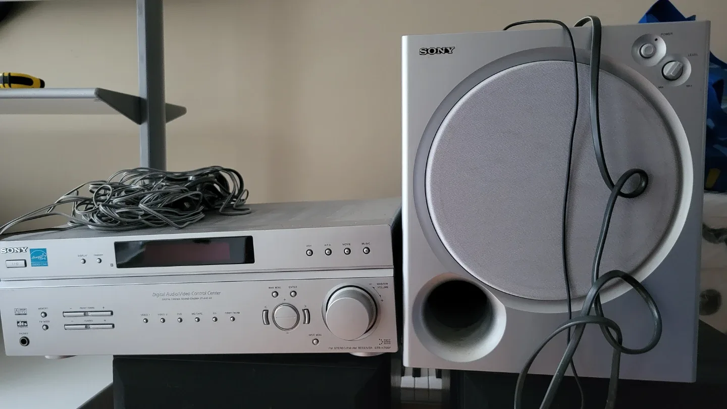 Sony STR-K660 Digital Audio/Video Receiver & Subwoofer