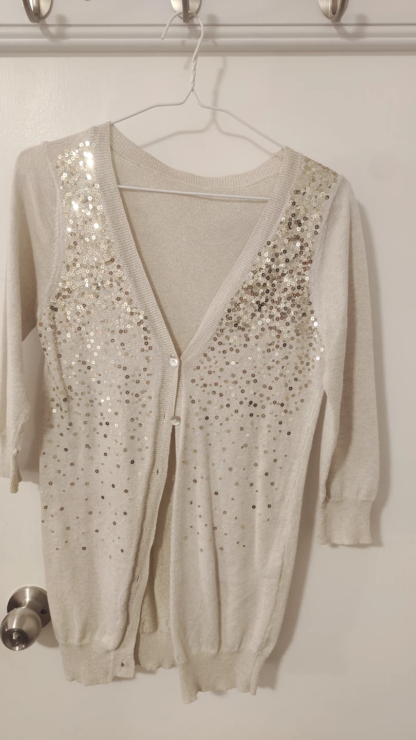 Sequin Detail Cardigan