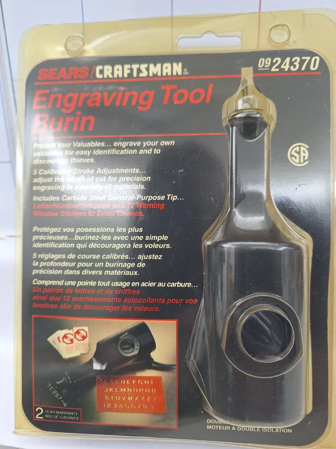Engraving Tool - New in Package