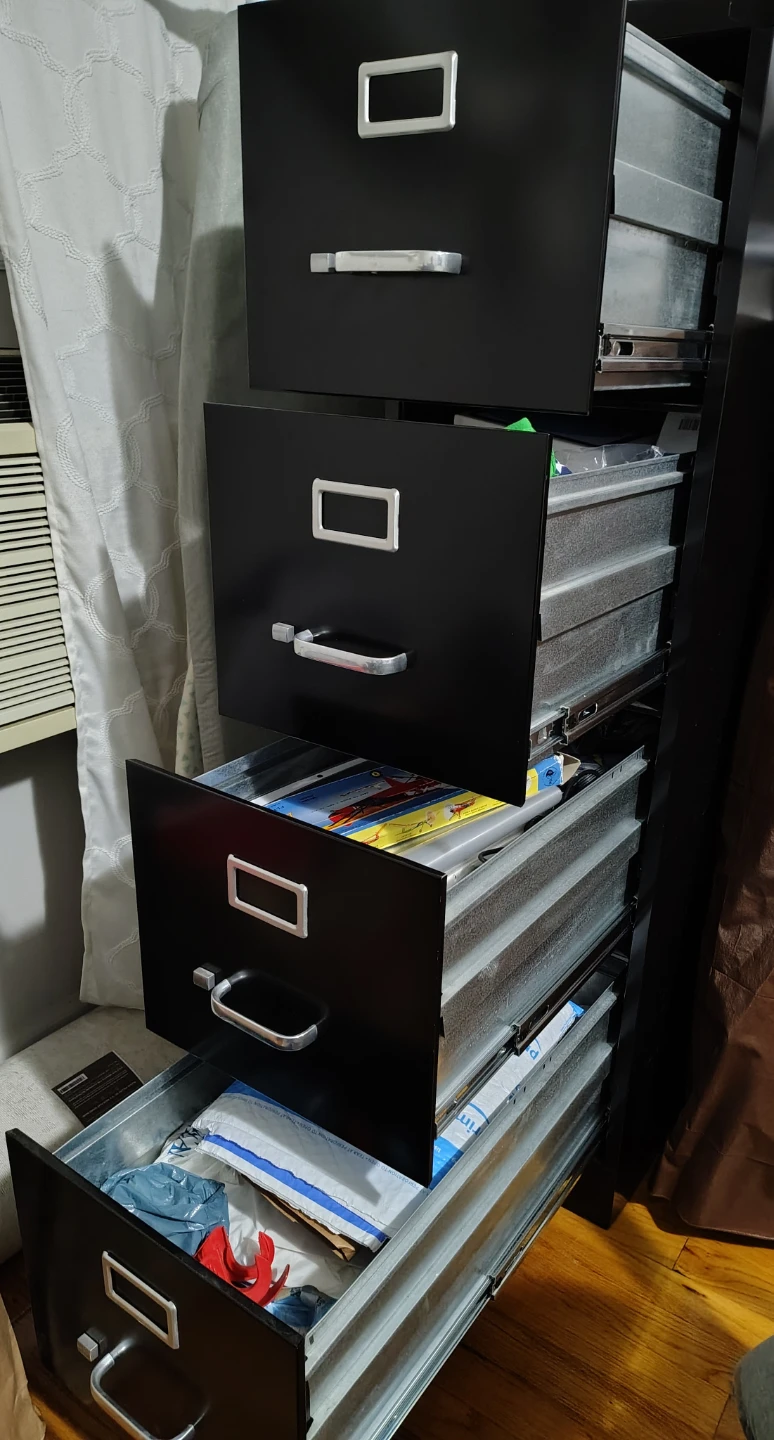 Staples 4-Drawer Vertical File Cabinet - photo 4