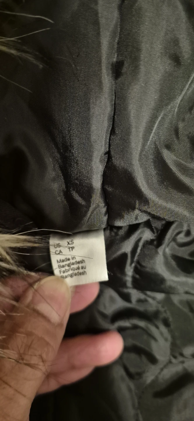 H&M Black Winter Jacket XS - photo 2