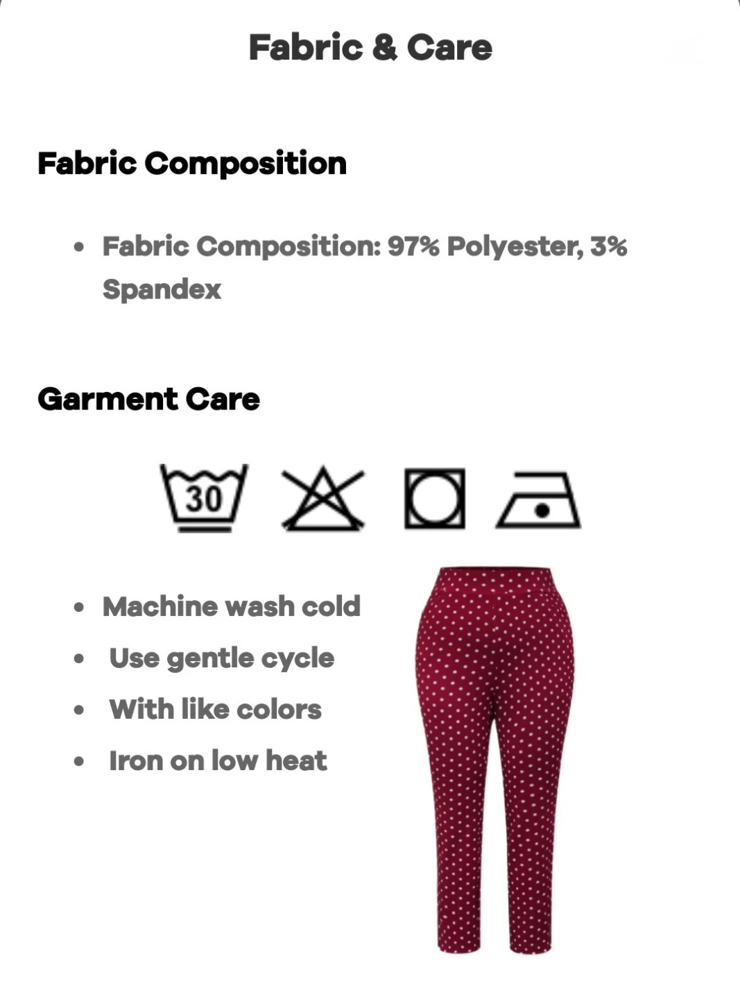 Pretty Polka-dot Pants - photo 5