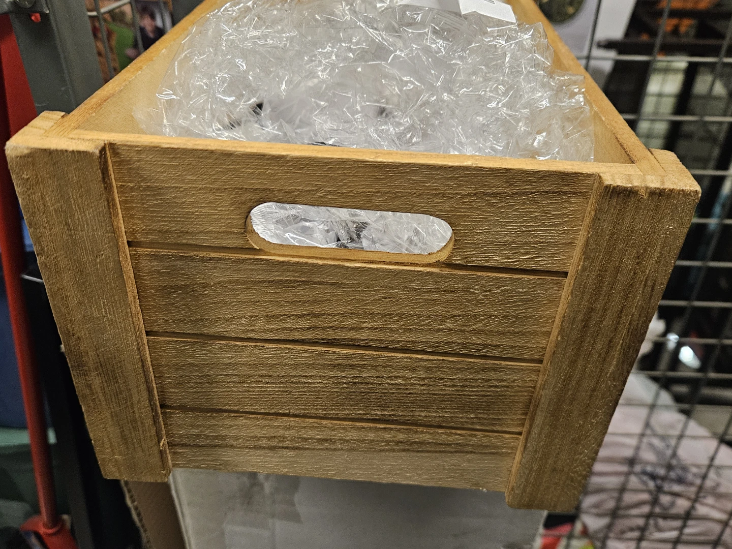 Wooden Truck Print Storage Box - photo 2