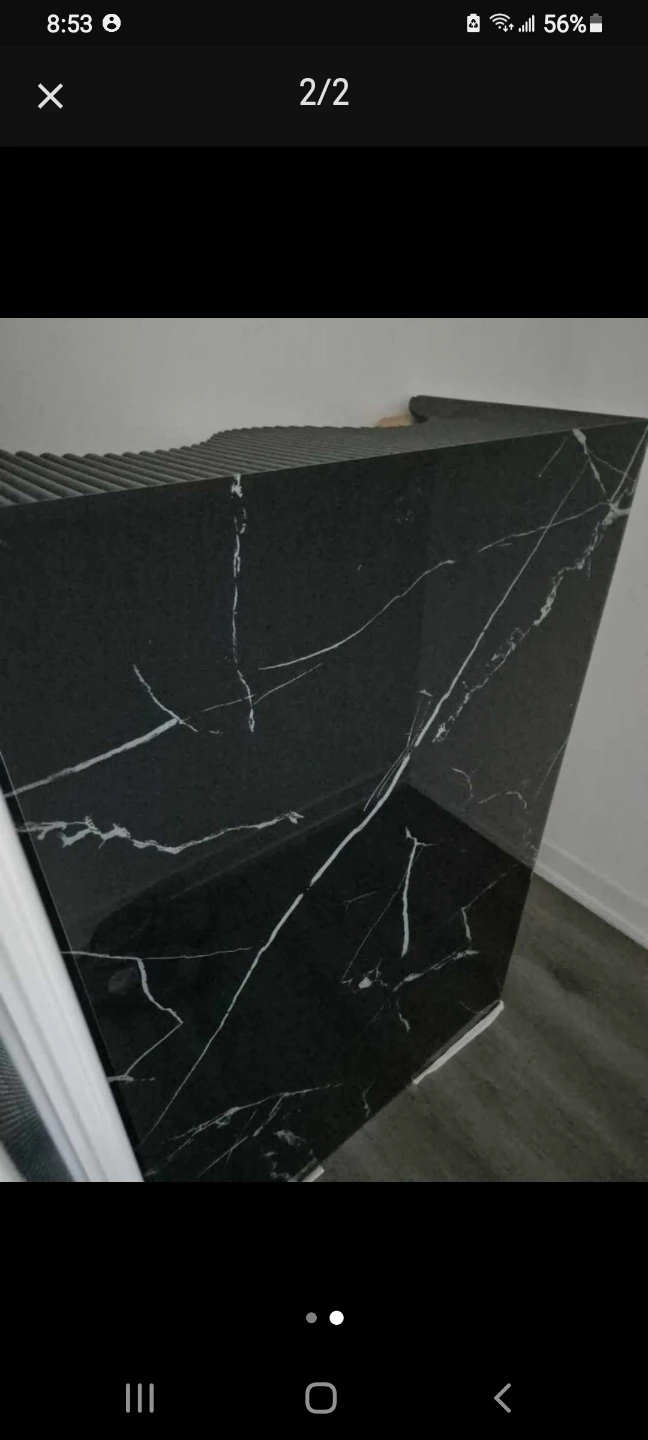 Moving Sale 3 Piece couch set and marble coffee table - photo 2