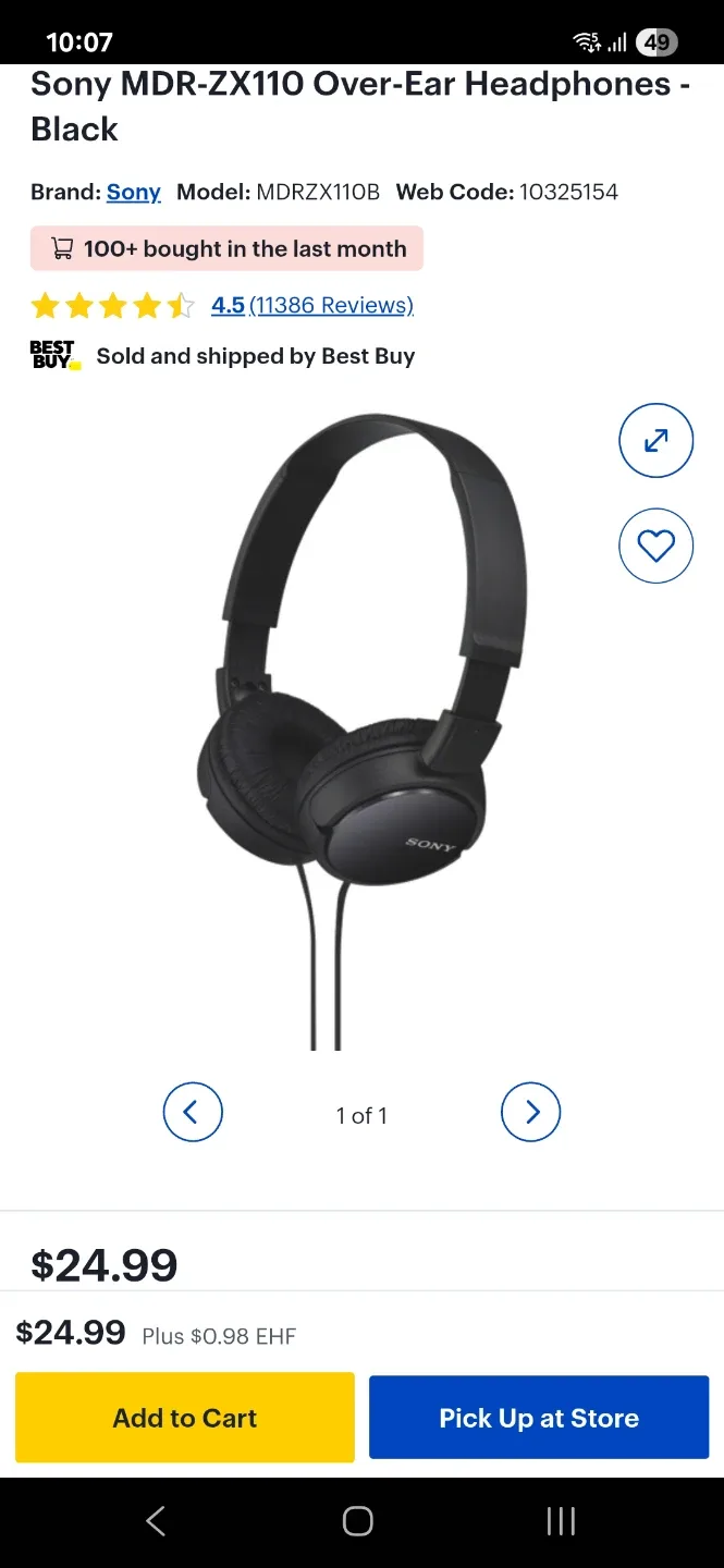 Sony Headphones image indicator(3)