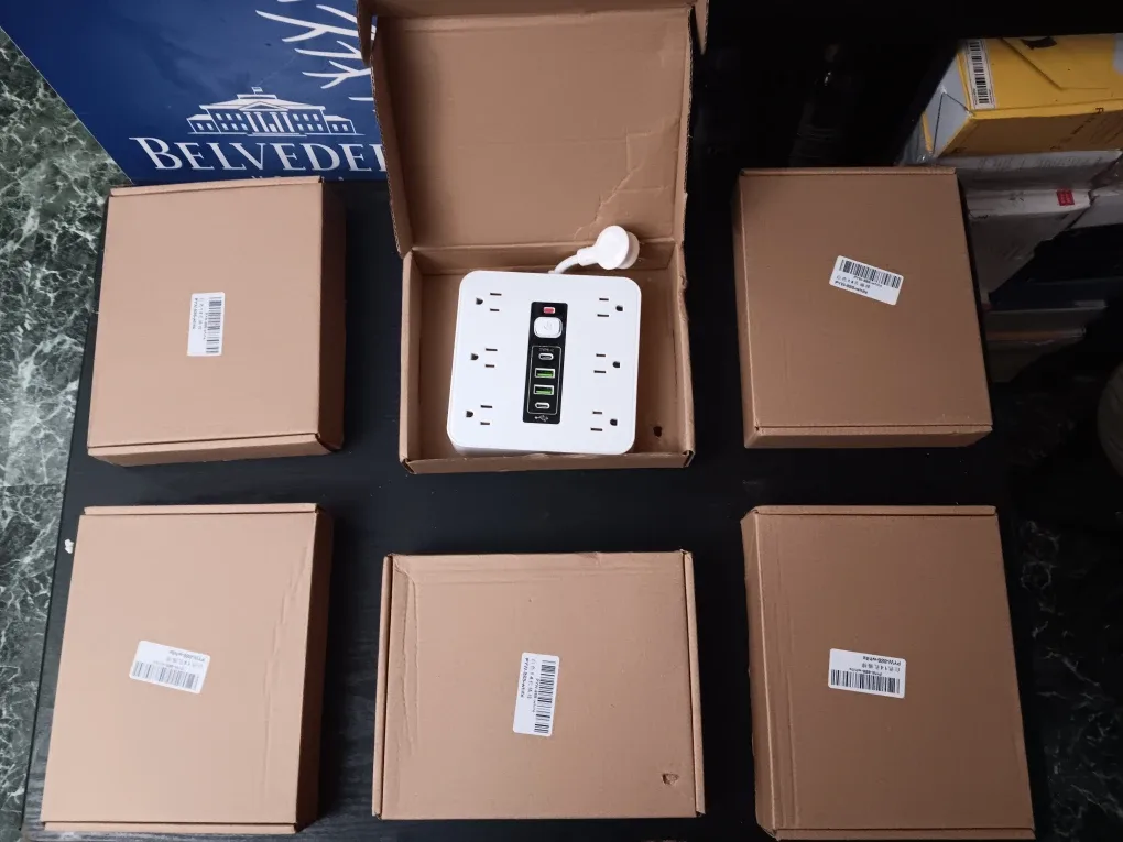 Hanging Power Wall Strip W/USB Ports EACH) image indicator(2)