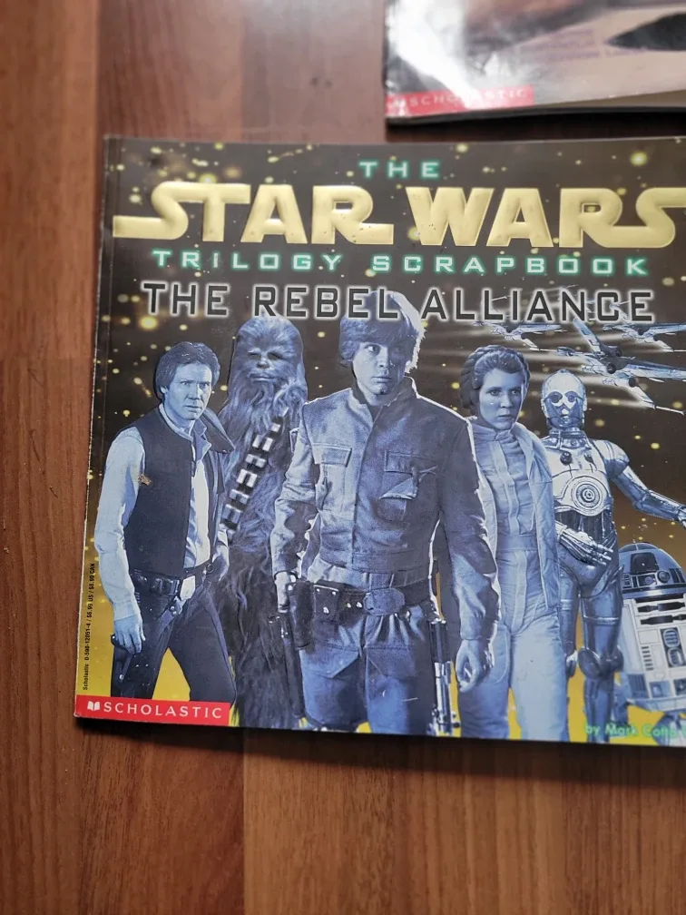 Star Wars Storybooks & Scrapbook Lot image indicator(4)