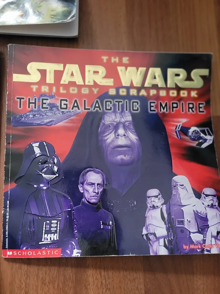Star Wars Storybooks & Scrapbook Lot image indicator(6)