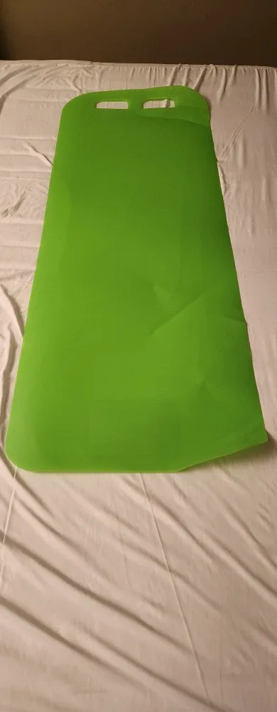 Green Foam Sled