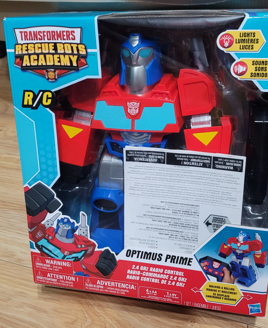 Transformers Rescue Bots Academy Optimus Prime R/C