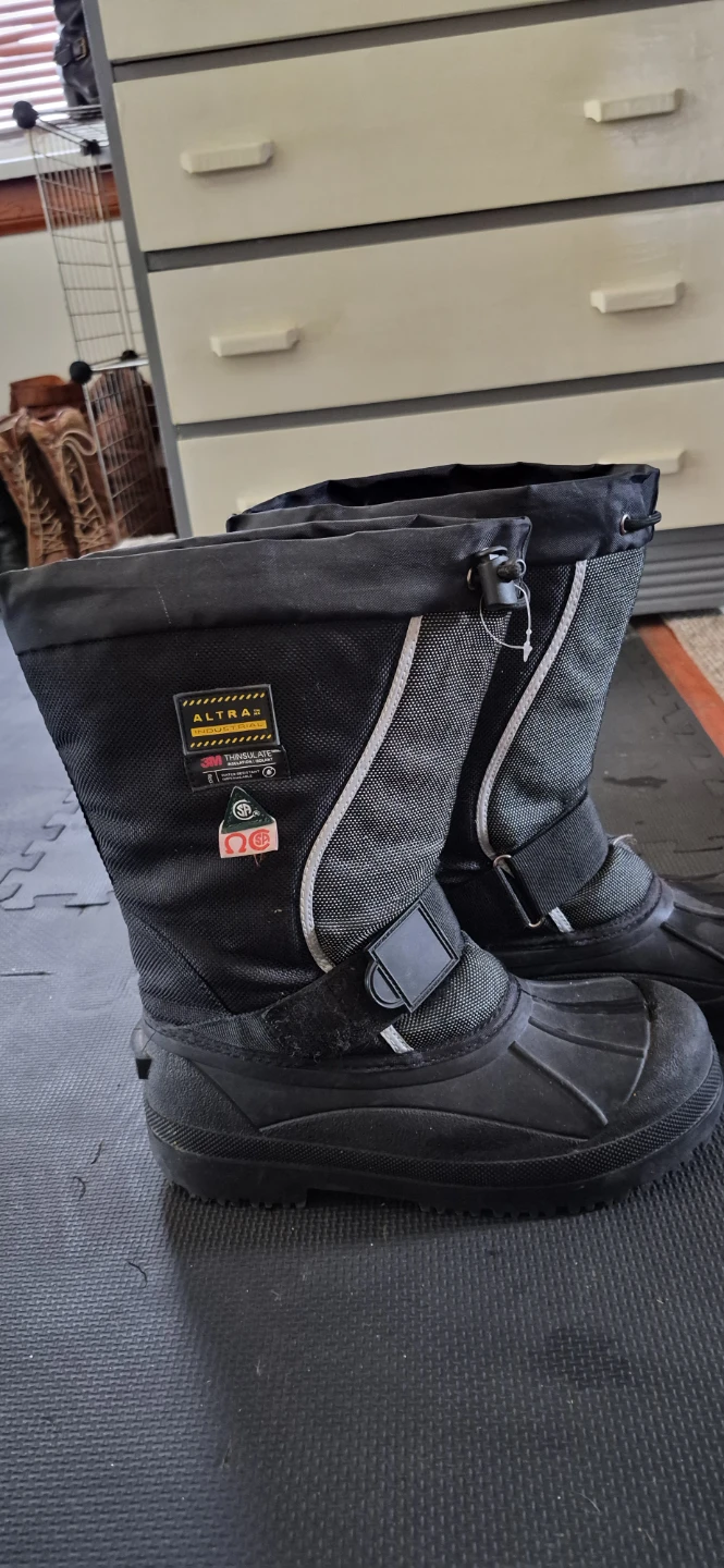 Men's winter work boots size 7 men's 8.5 women - photo 3