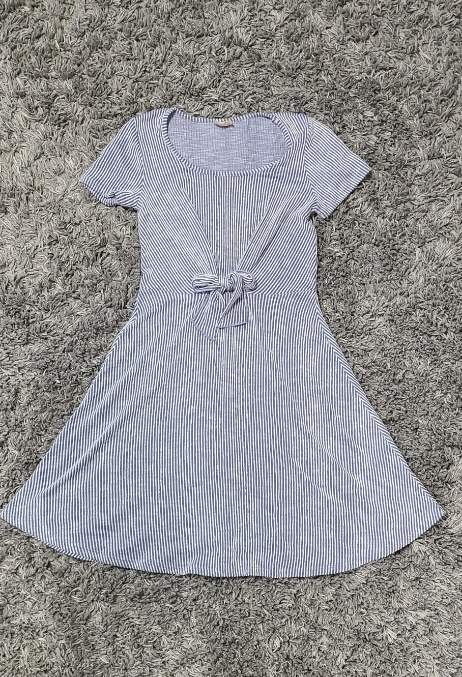 Caution to the Wind Striped Dress - Sz. M