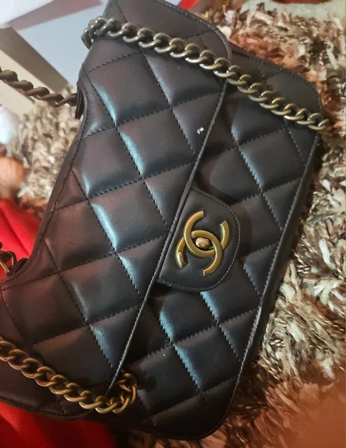 Chanel Quilted Black Handbag