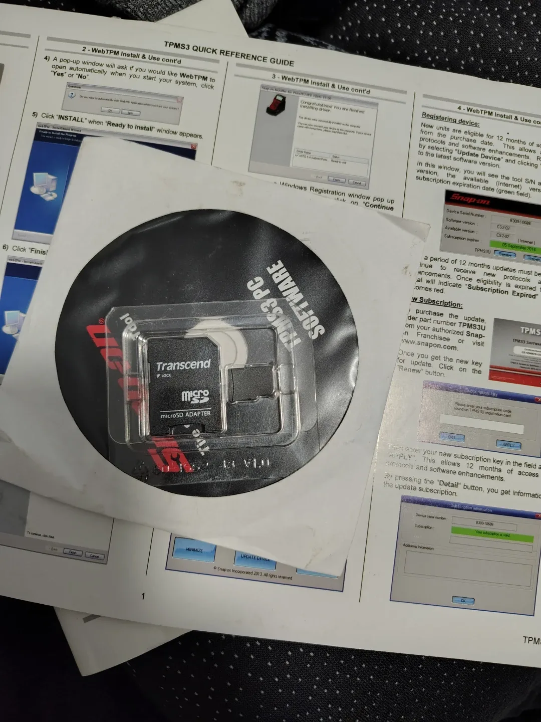 Snap-on TPMS3 Tire Pressure Sensor System Tool image indicator(4)