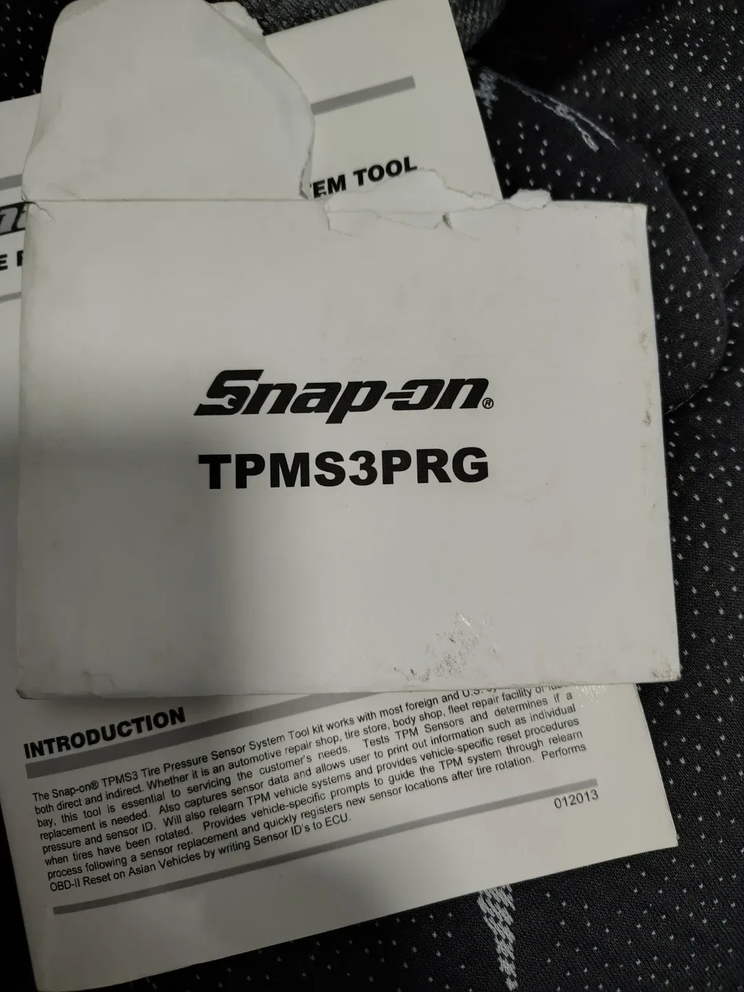 Snap-on TPMS3 Tire Pressure Sensor System Tool image indicator(6)