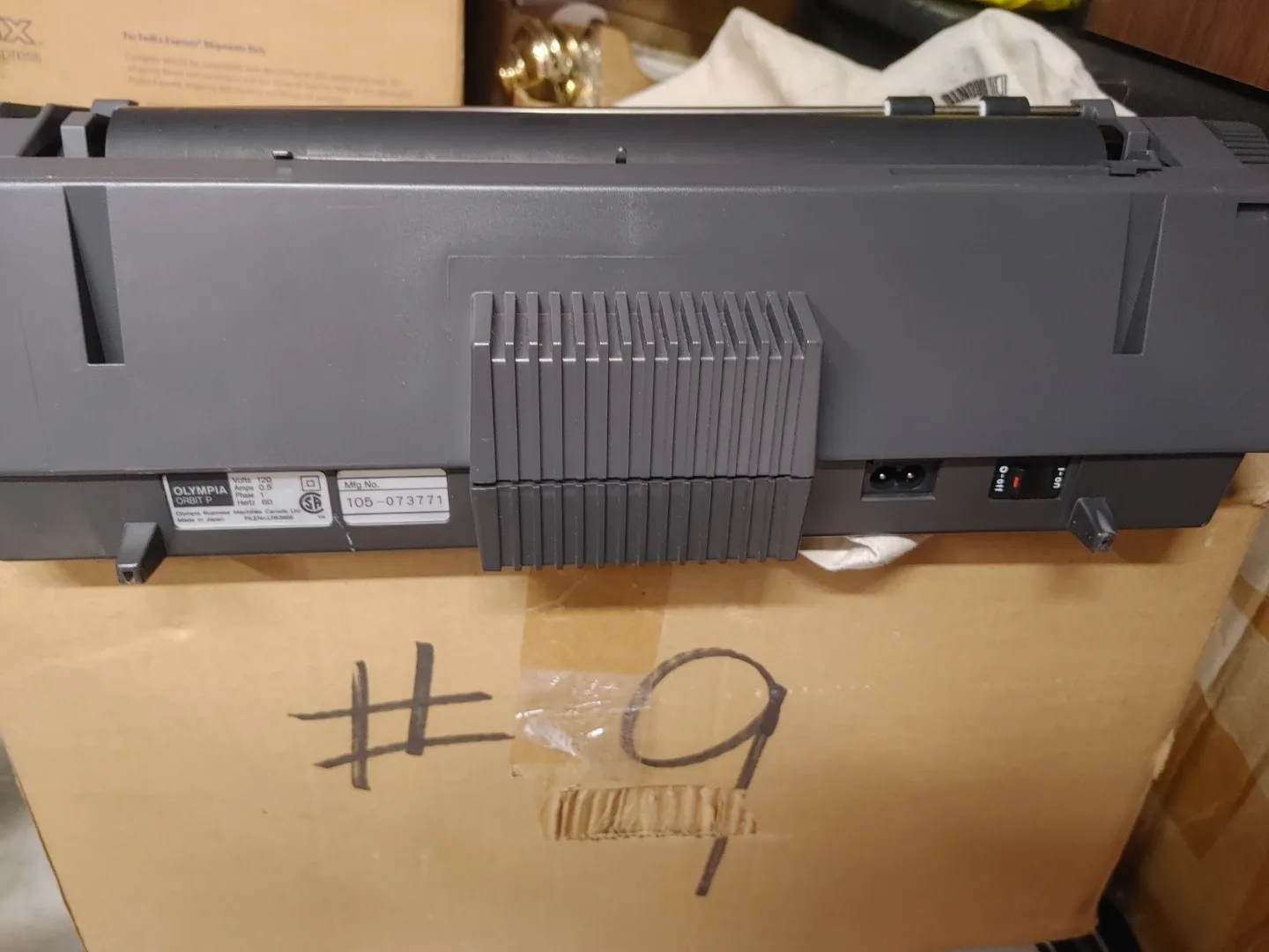 Olympia type writer image indicator(2)