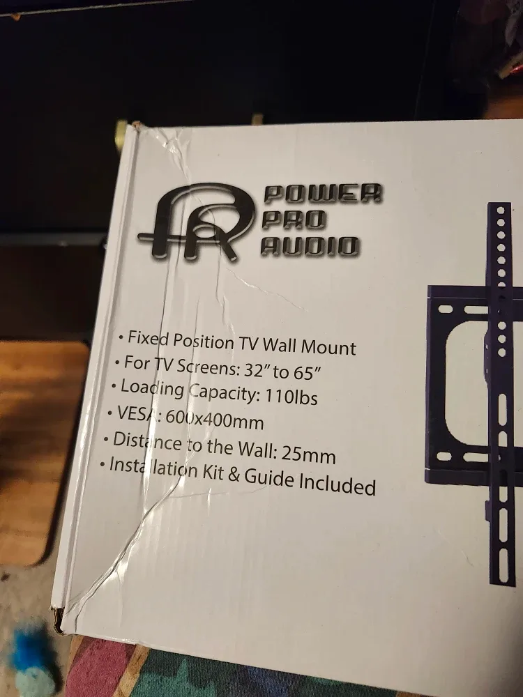 Brand New 32"-65" TV Wall Mount unopened in box image indicator(2)