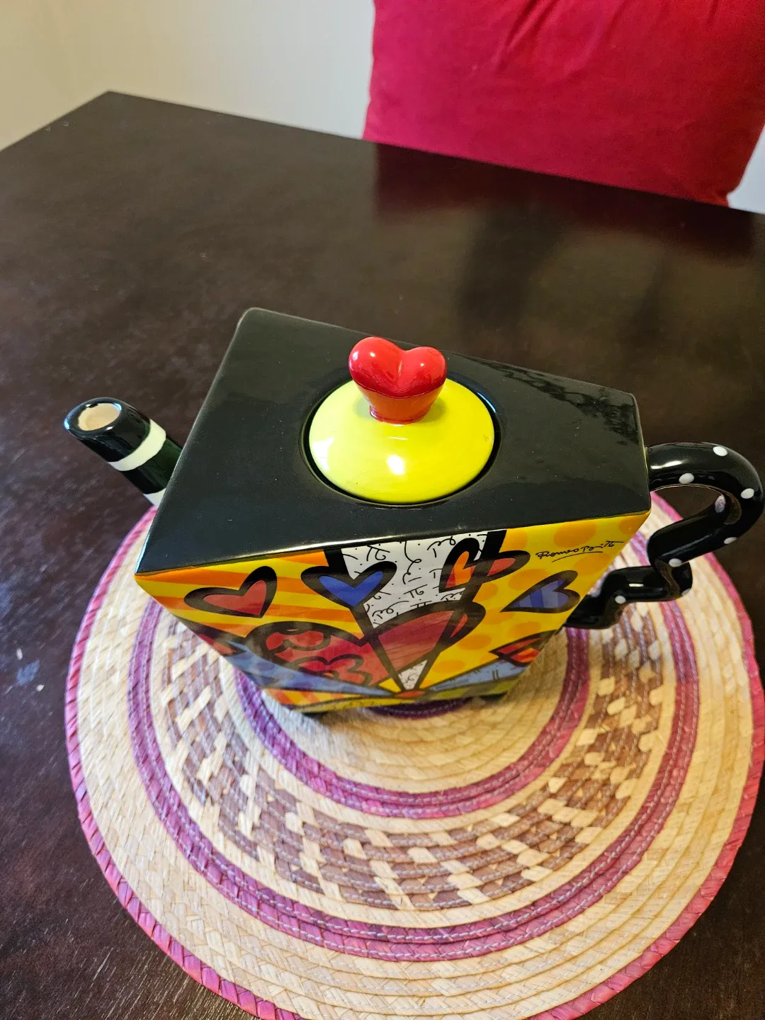Romero Britto Teapot image indicator(4)