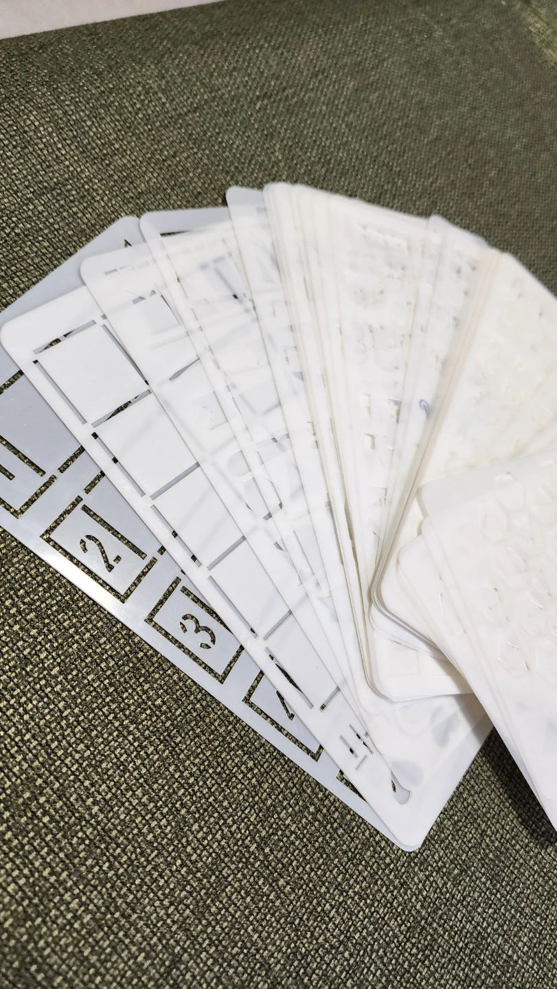 #Cleanout Planner Stencils Set - Bullet Journal Supplies - photo 2