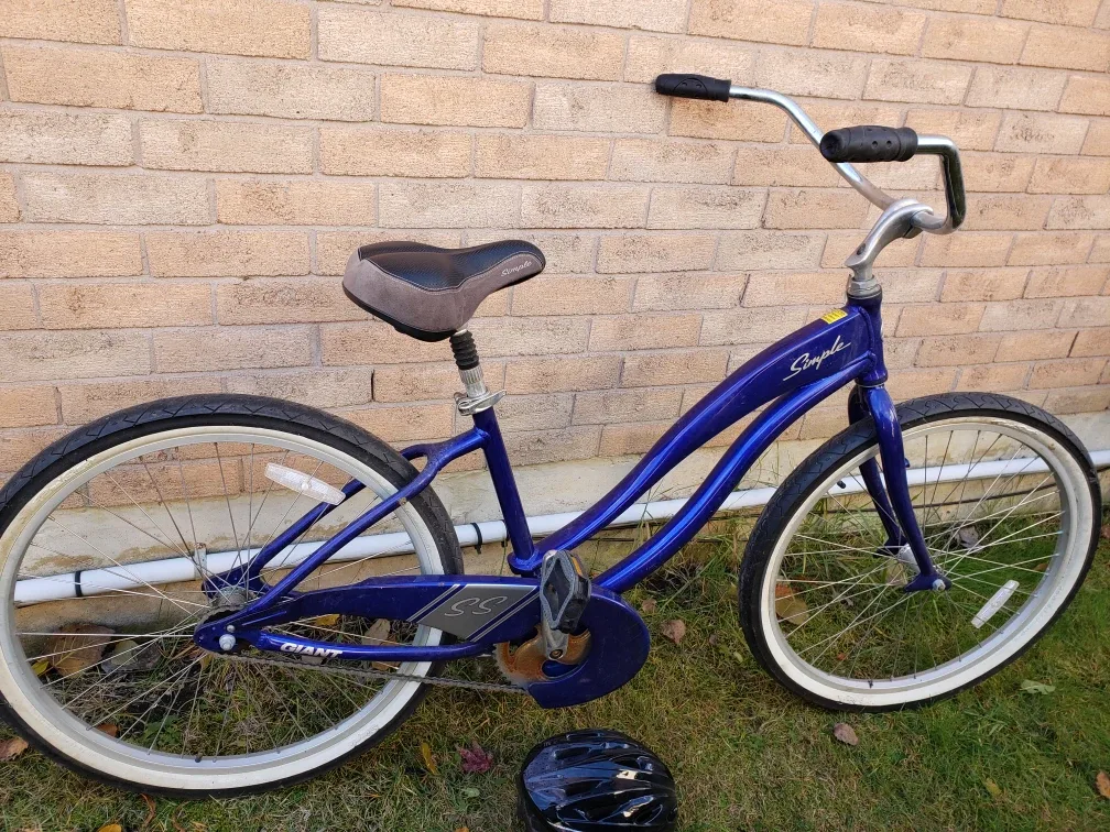 #Cleanout Giant Simple Cruiser Bike - Blue image indicator(2)