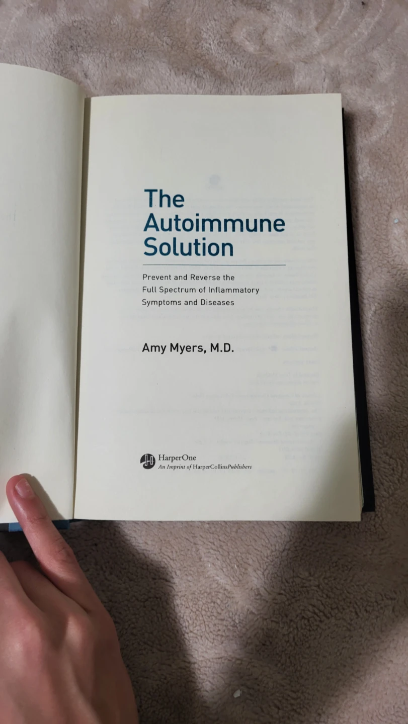 The Autoimmune Solution by Amy Myers, M.D.