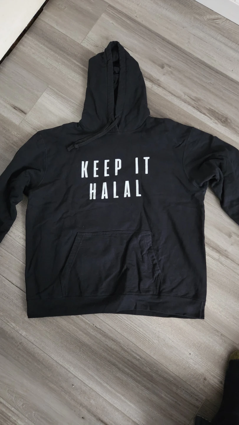 Black "Keep it Halal" Hoodie