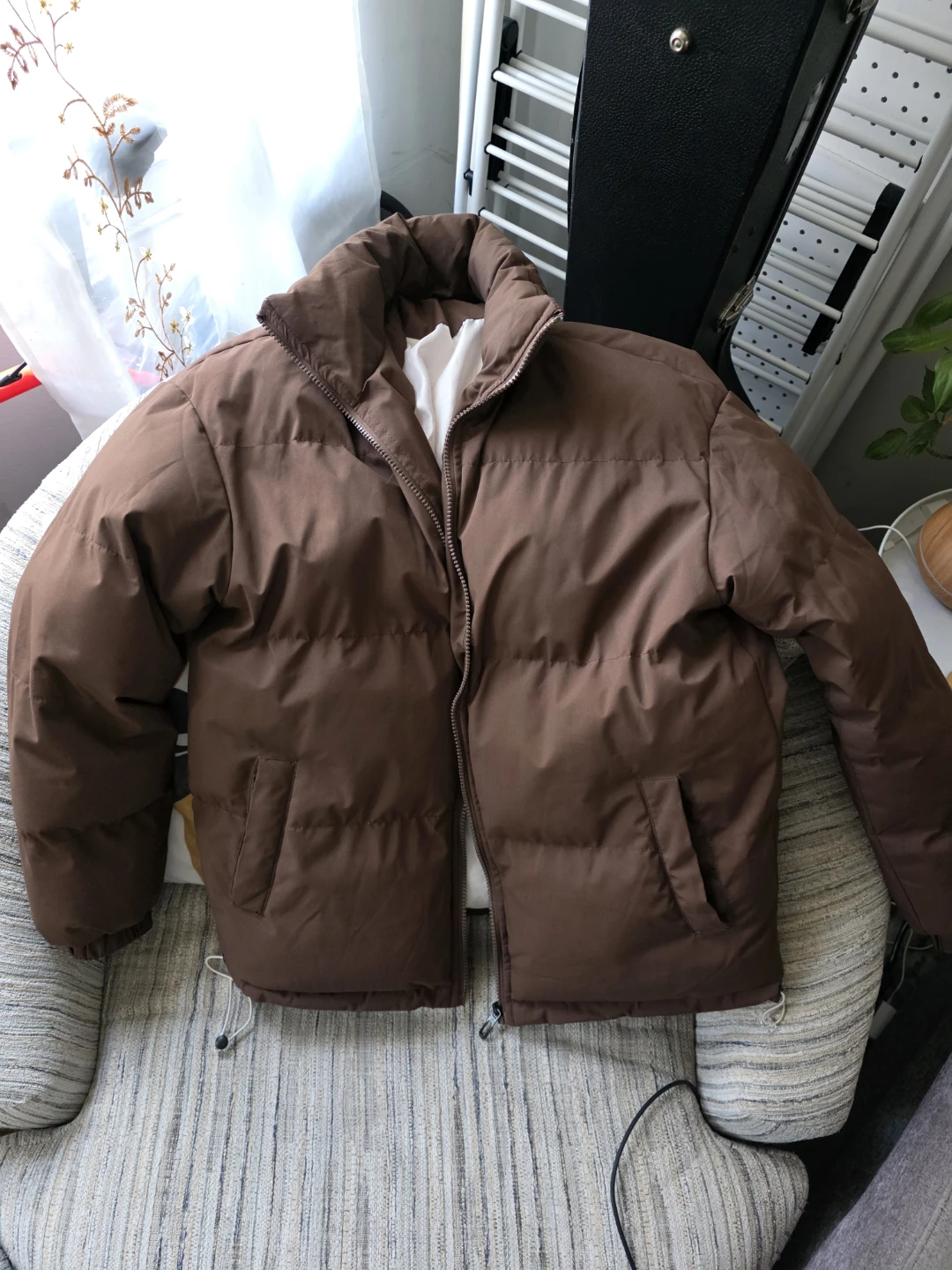 Brown Puffer Jacket