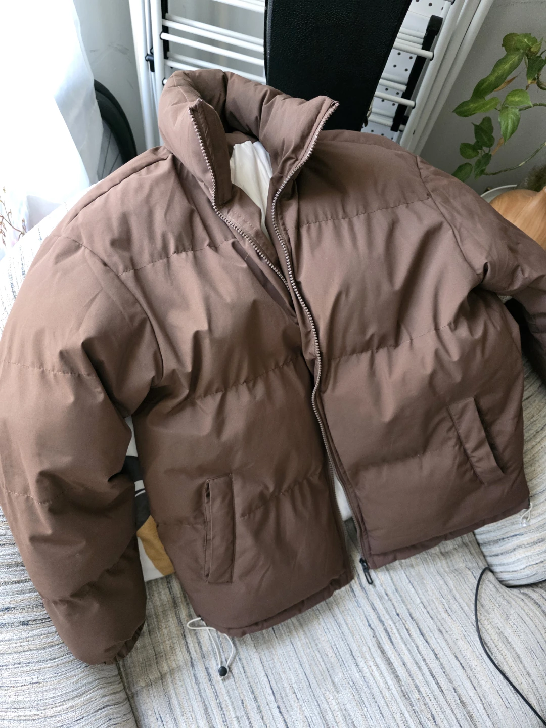Brown Puffer Jacket - photo 2