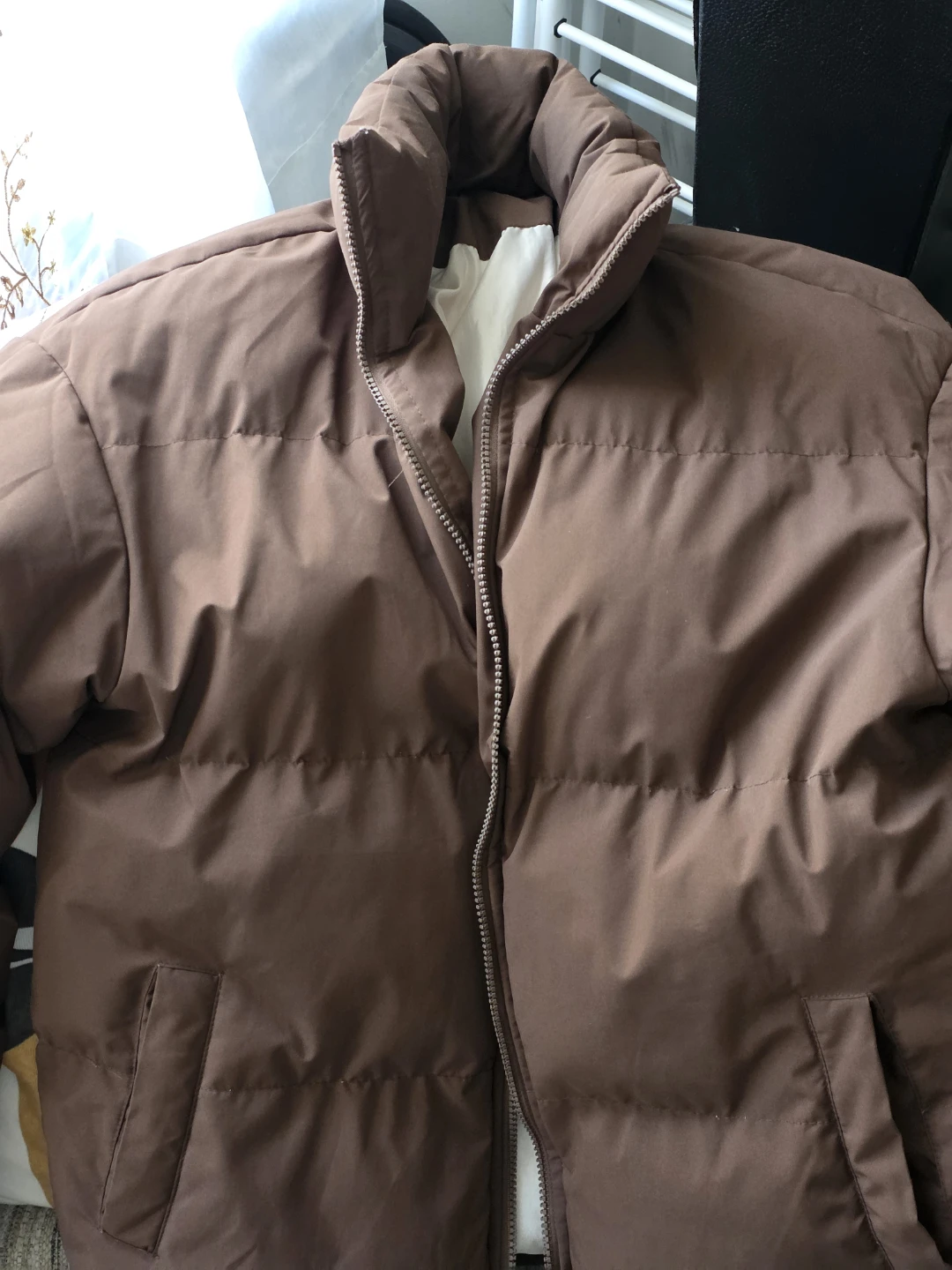 Brown Puffer Jacket - photo 3