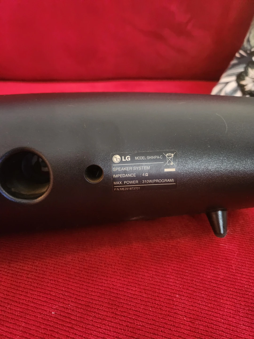 930 WATTS LG SURROUND SOUND SPEAKERS - photo 5