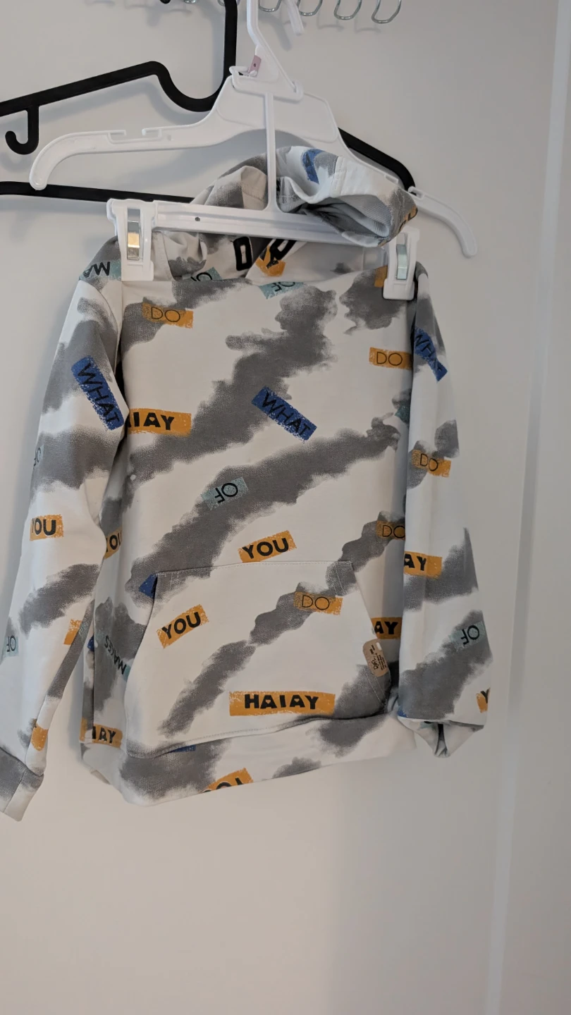 Patterned Kids' Hoodie