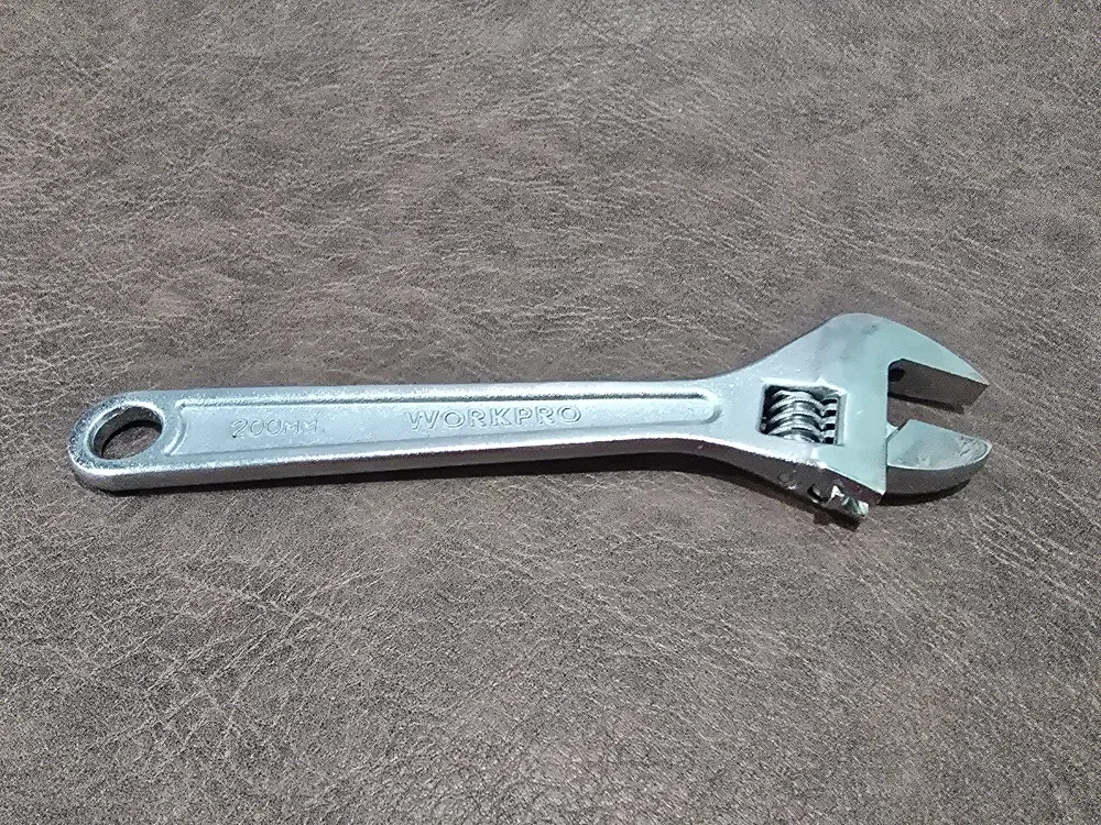 #Cleanout WORKPRO 200mm Adjustable Wrench