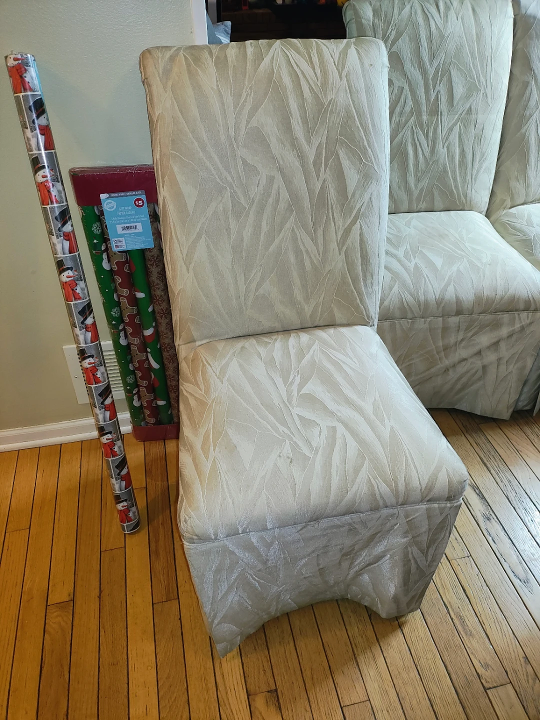 Upholstered & Skirted Dining Chairs - Set of 4 - photo 3
