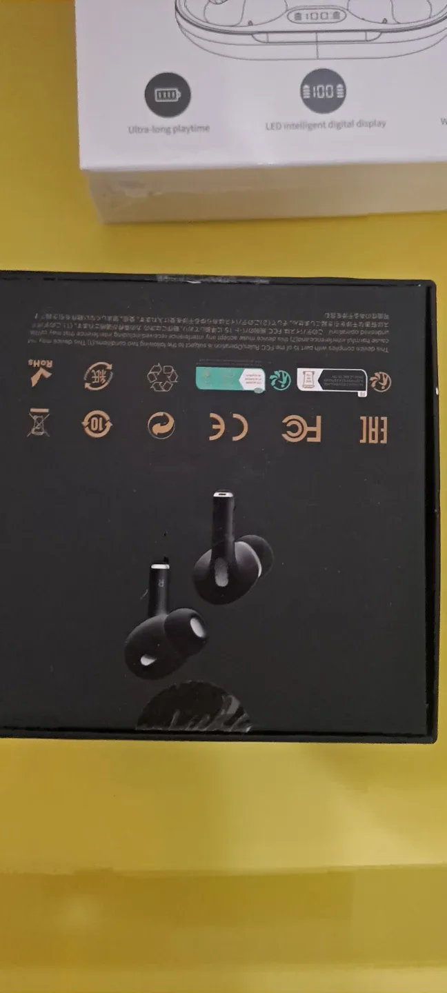 Wireless Earbuds with LED Display