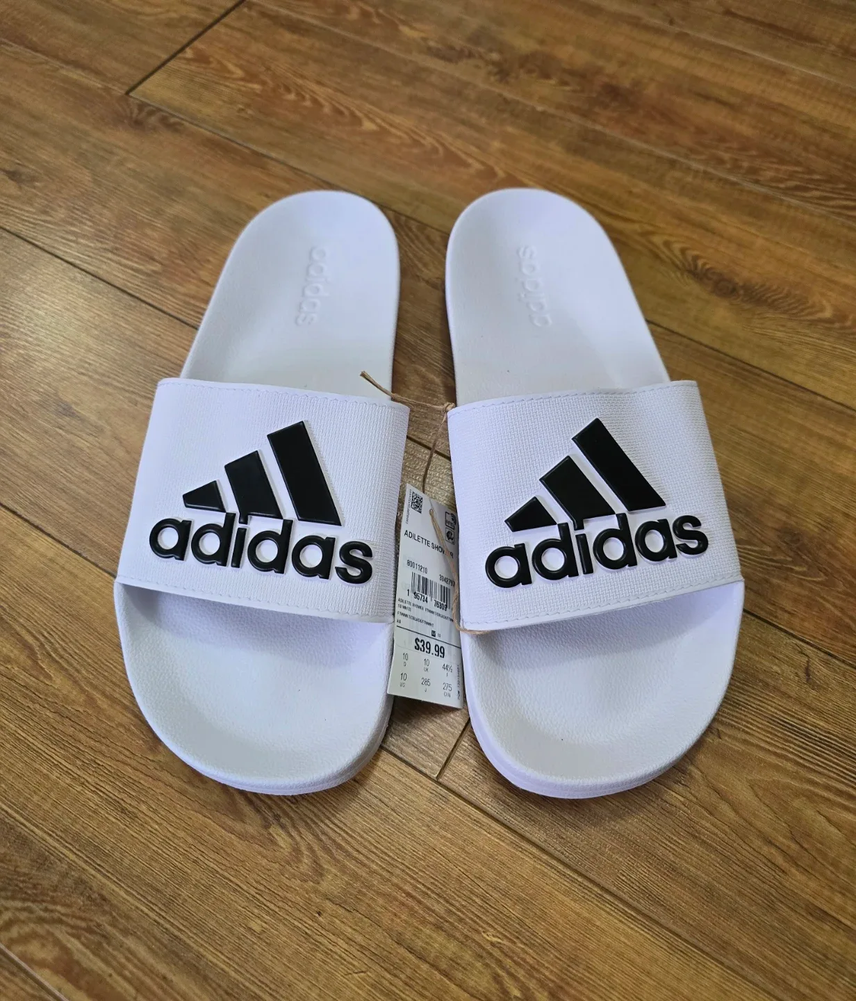 Adidas Slides Size 10 US