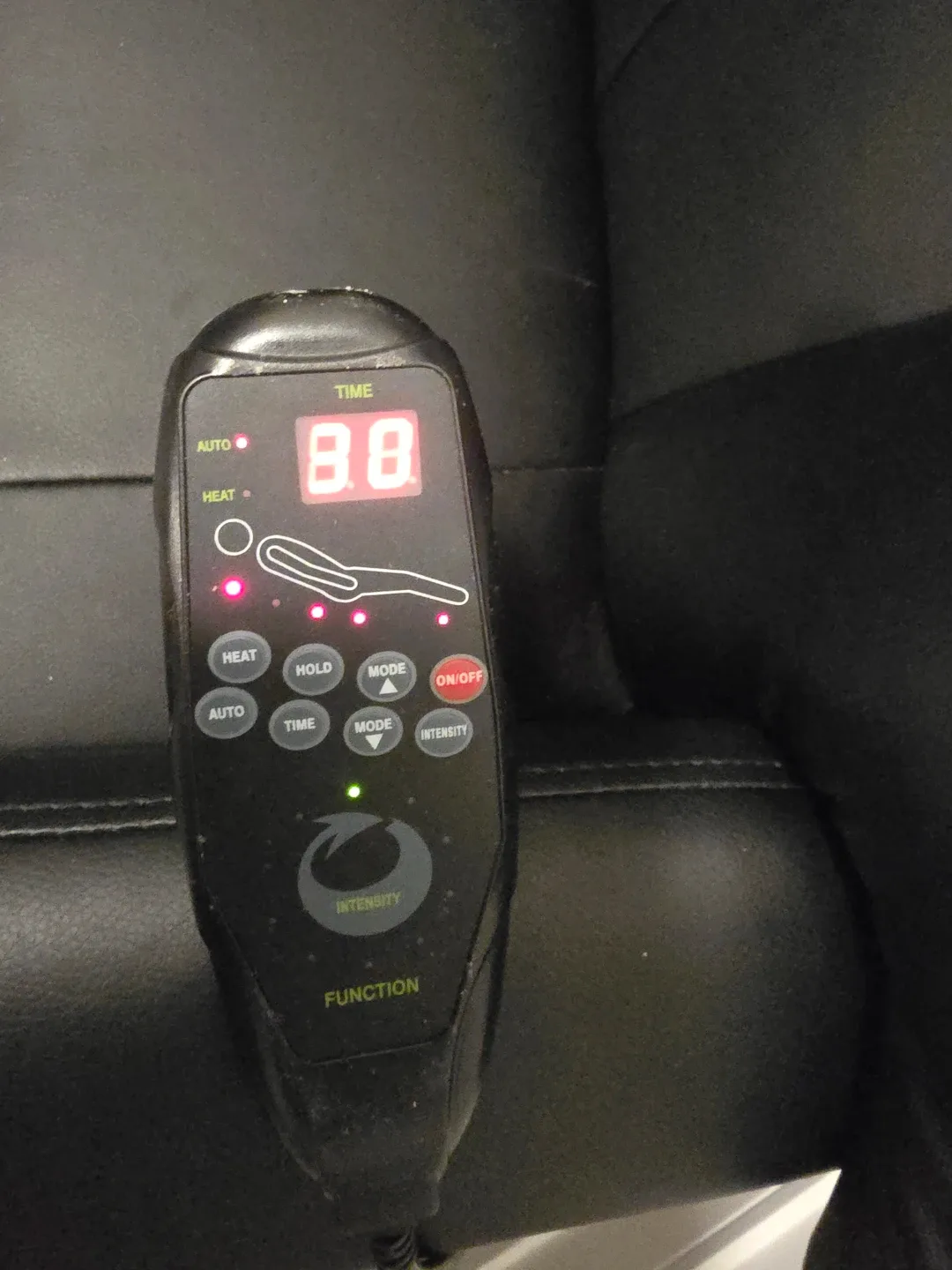 Massage Recliner Chair with Ottoman image indicator(5)