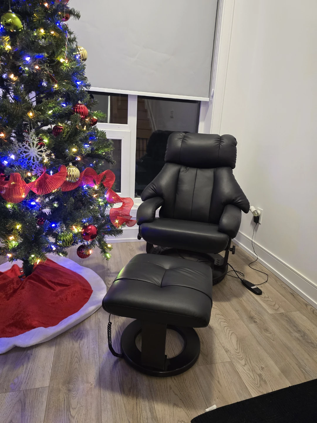 Massage Recliner Chair with Ottoman - photo 3