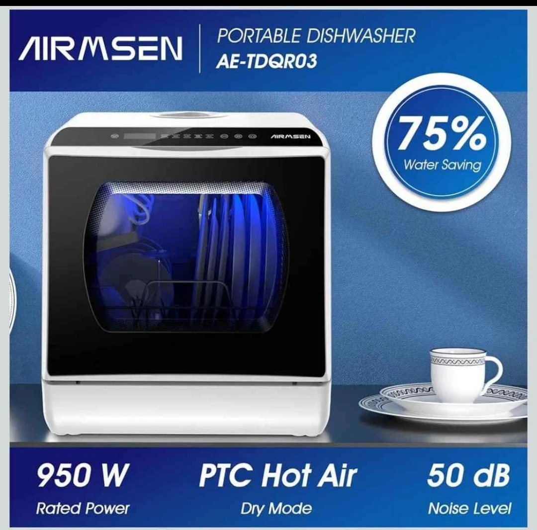 AIRMSEN Portable Countertop Dishwasher AE-TDRQ03 - photo 2