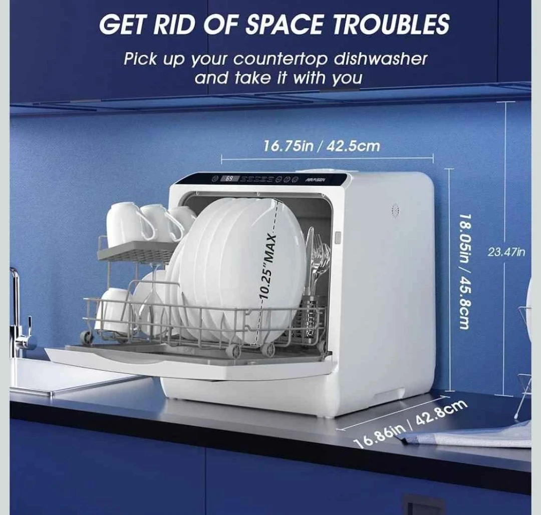 AIRMSEN Portable Countertop Dishwasher AE-TDRQ03 - photo 5
