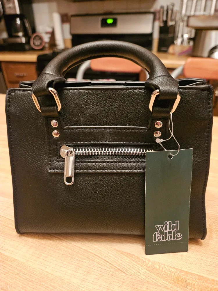 Wild Fable Black Satchel Bag - New with Tags!
