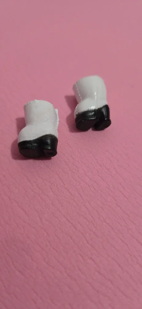Lol doll, white black boots sz fit all #cleanout kid 9+ youth image indicator(3)