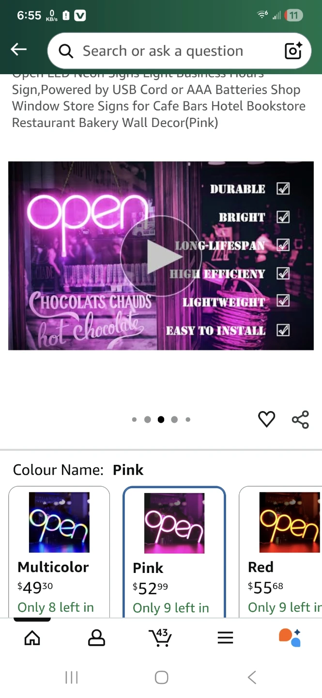 Neon Open Sign - photo 5