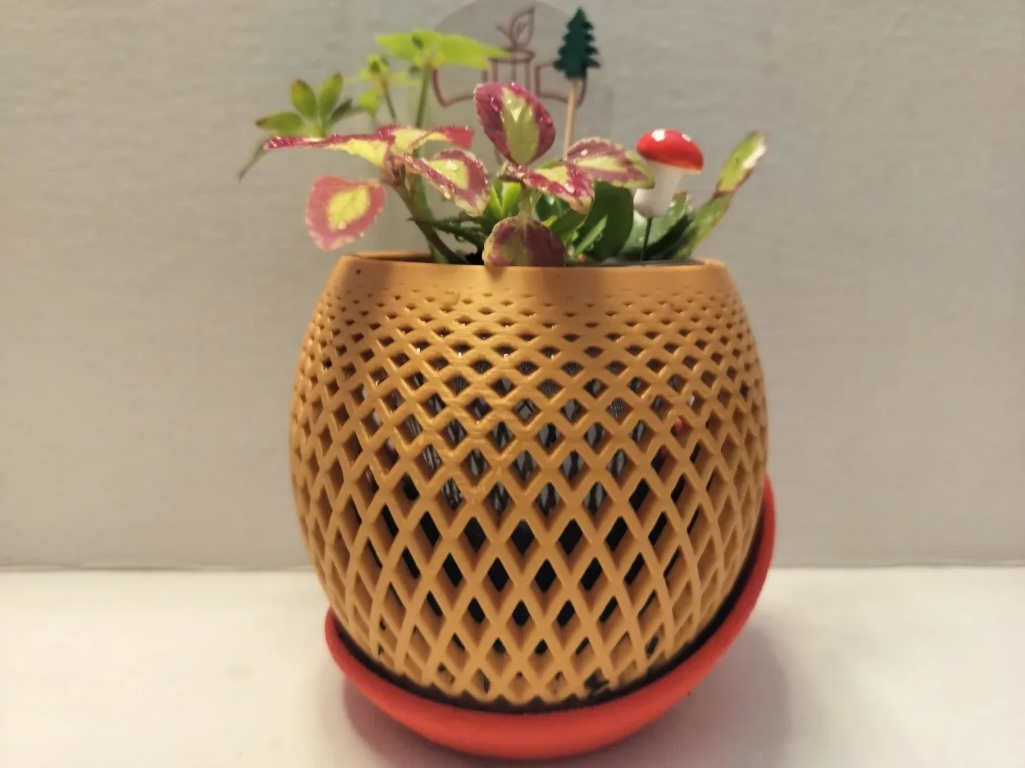 🌿 Healthy Plants in Custom 3D Printed Planters image indicator(9)