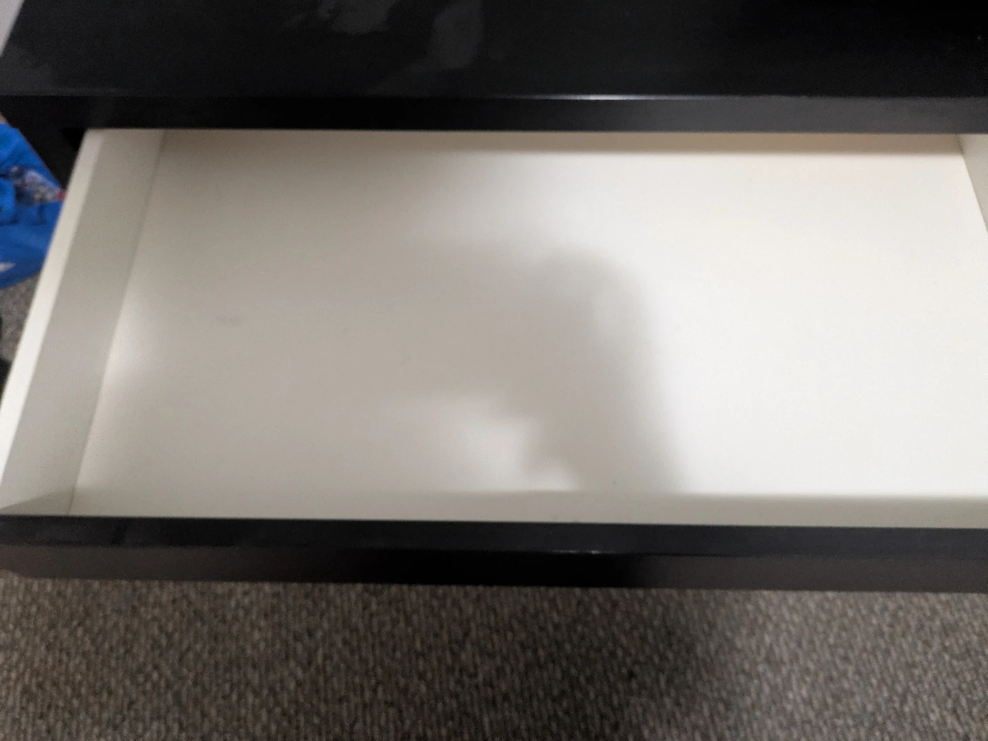 Black Desk One drawer - photo 2