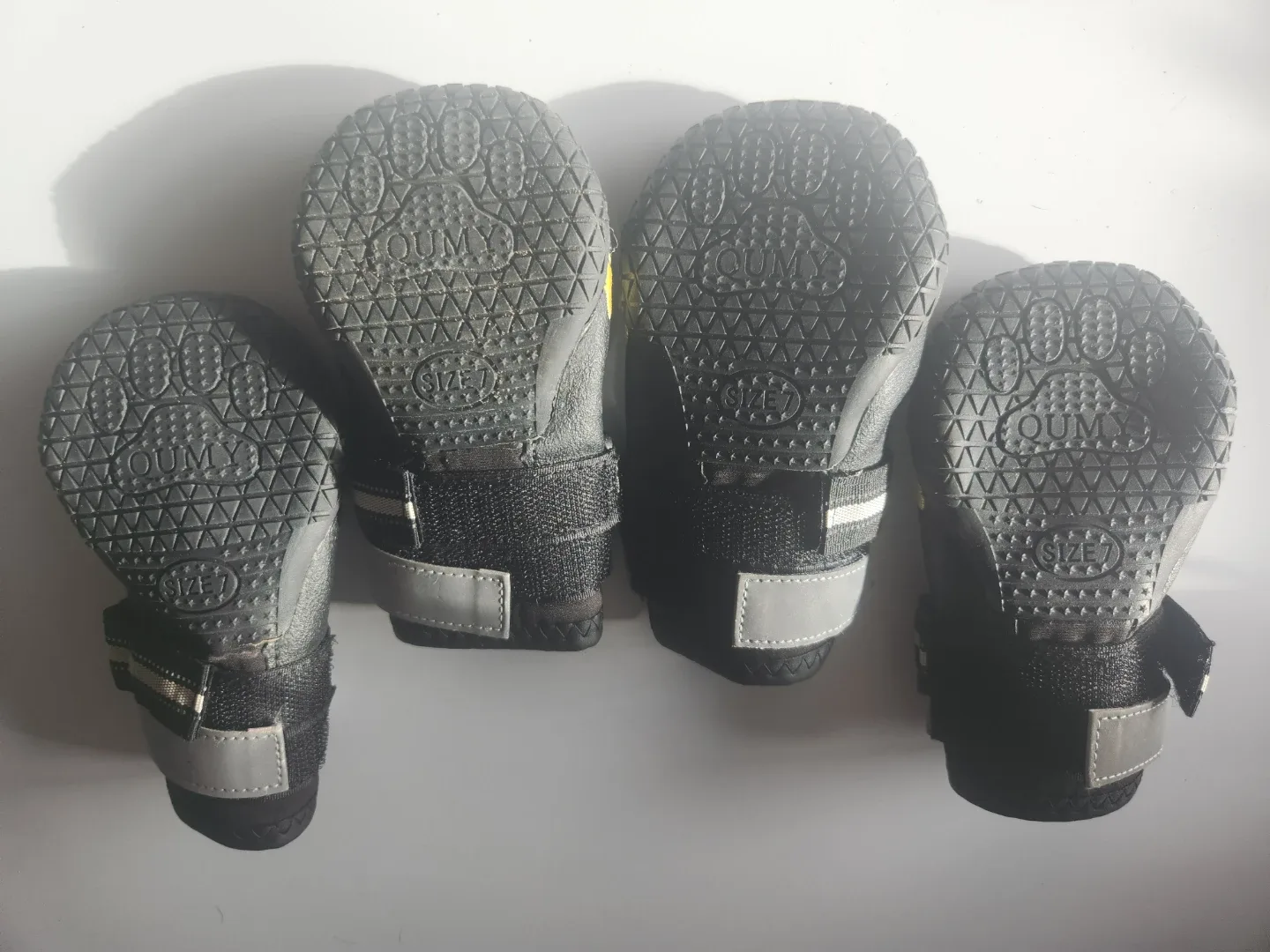 Dog Boots - Black, Size M #cleanout image indicator(7)