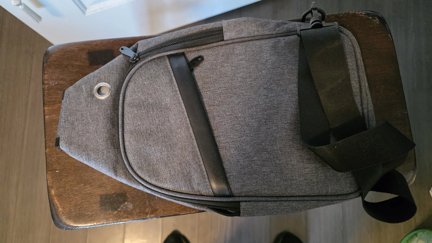 Grey Sling Bag