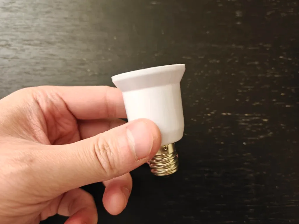 #Cleanout - Light Bulb Socket Adapter