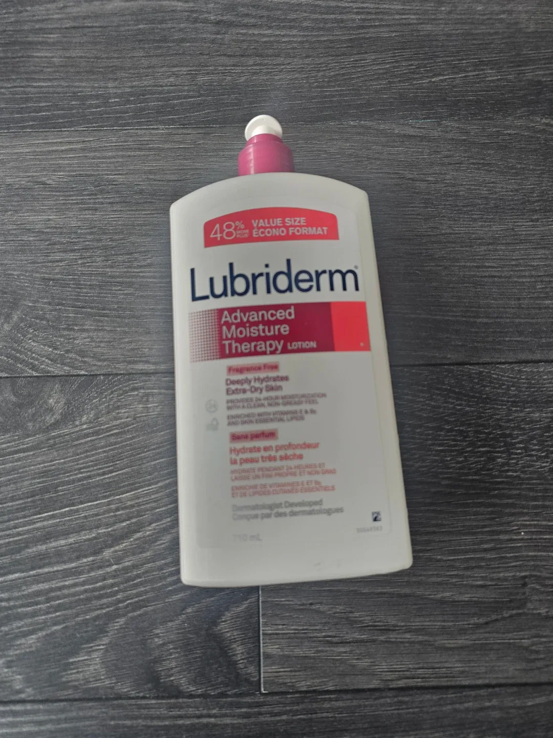 Lubriderm Advanced Moisture Therapy Lotion & Dove Cream