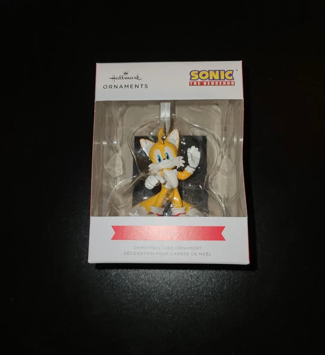 New Hallmark Sonic Tails Christmas Ornament