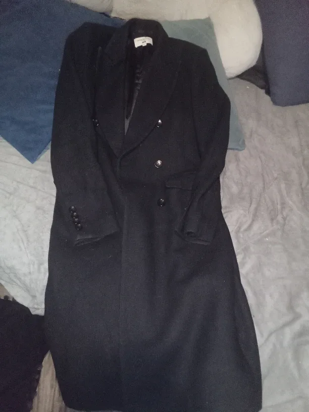 Carine Roitfeld x Uniqlo Black Coat - Size M